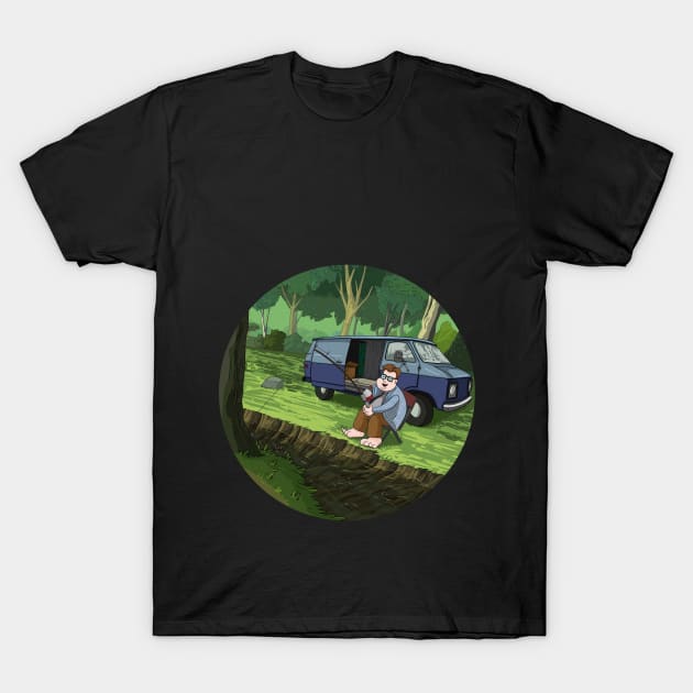 Van Down by the River T-Shirt by Isigh's Casserole